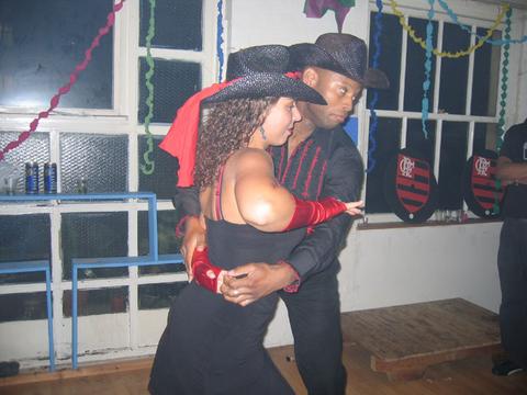 Salsa Show, Private party, London. 2004